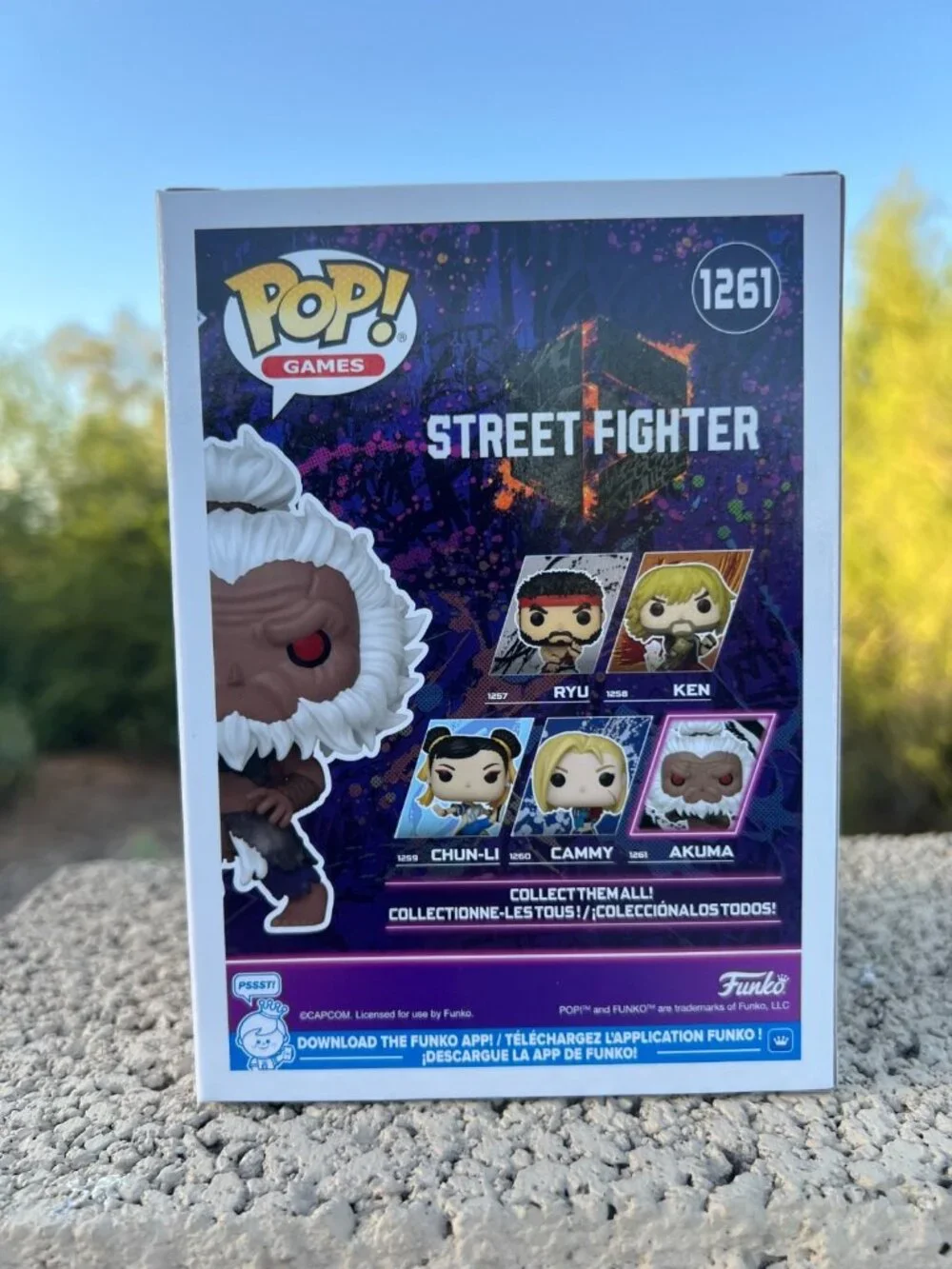 Funko Pop Games - Street Fighter - Akuma (#1261, NEW)